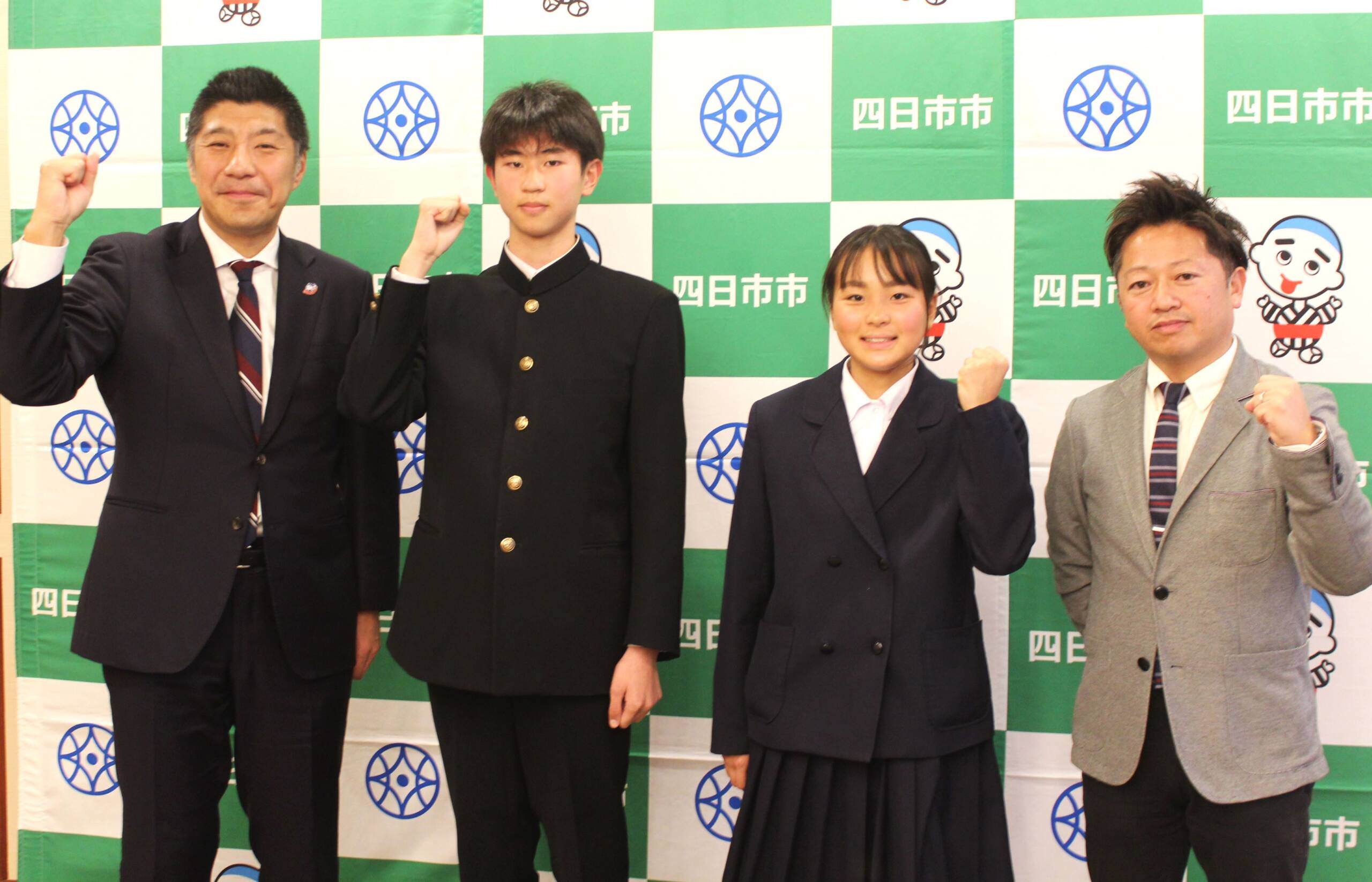 「チームの力になりたい」、全国都道府県対抗駅伝に出場する四日市の中学生2人が決意語る