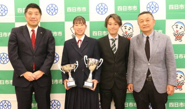 14歳以下ジュニアテニス世界最高峰の大会出場　三重グリーンテニスクラブの若菜さん　