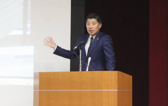 あらためて期待を表明、三重大との連携で四日市市の森智広市長