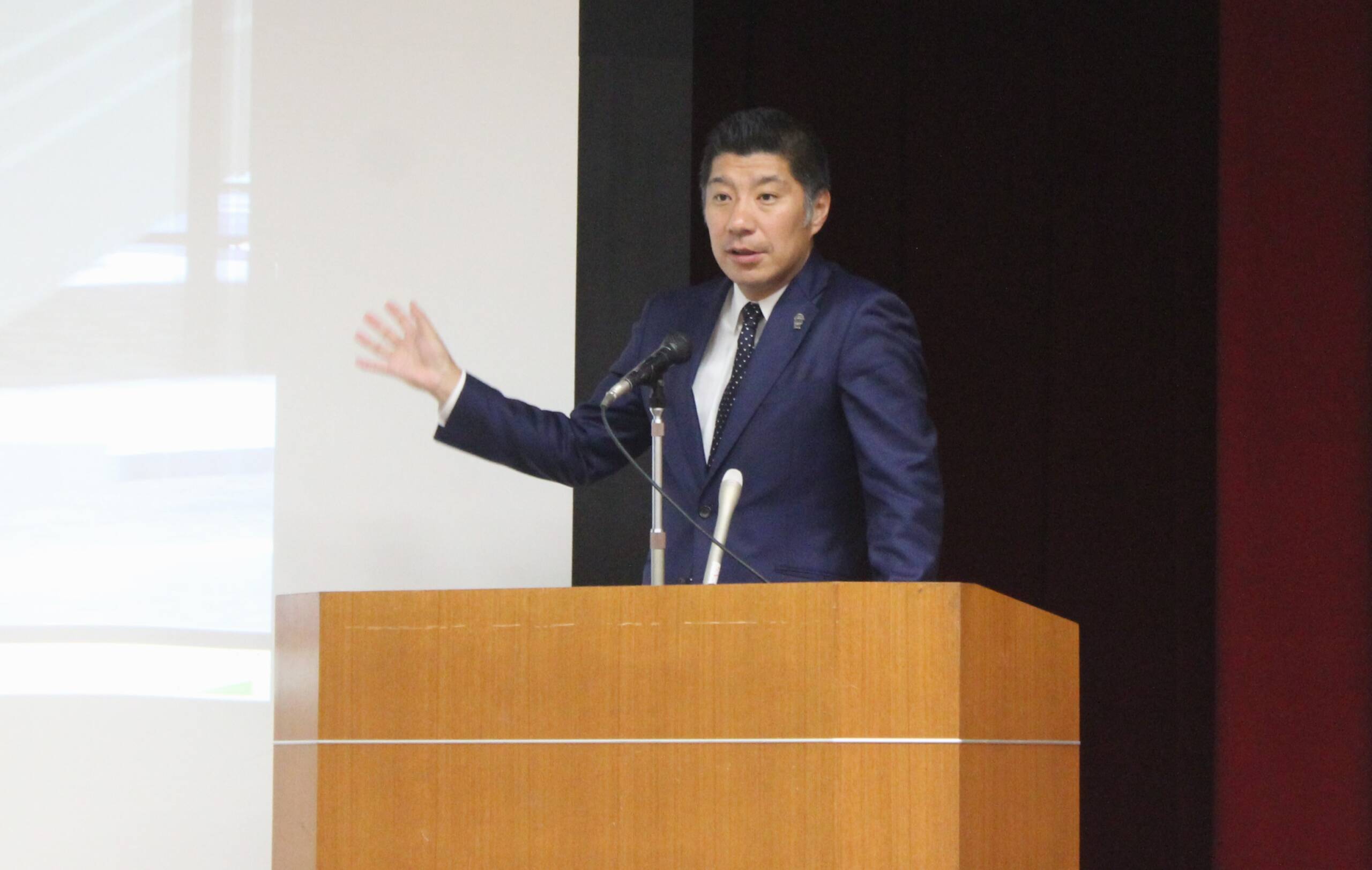 あらためて期待を表明、三重大との連携で四日市市の森智広市長