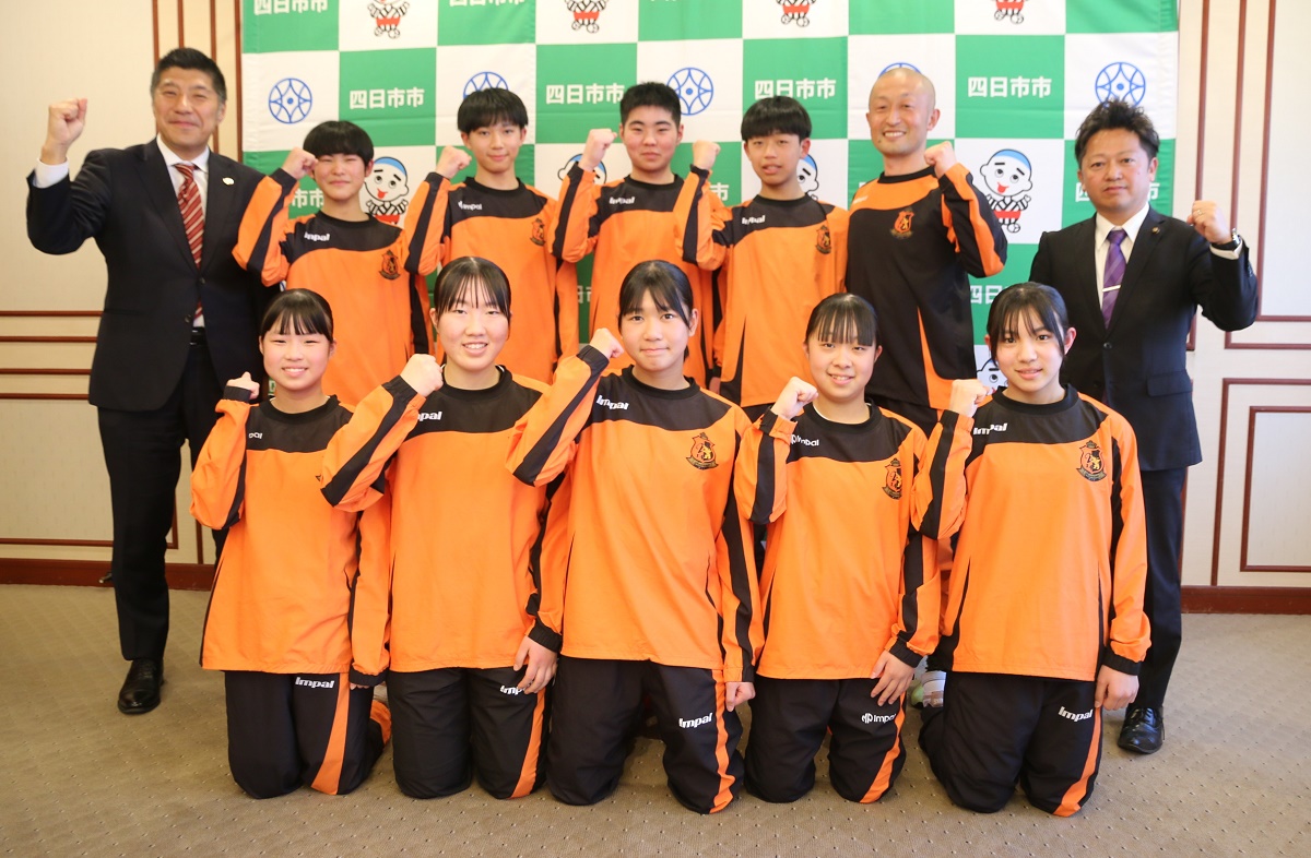 男女そろって2年連続出場　春の全国中学生ハンドボール選手権大会　ヴィアティン三重ハンドボールクラブU-15