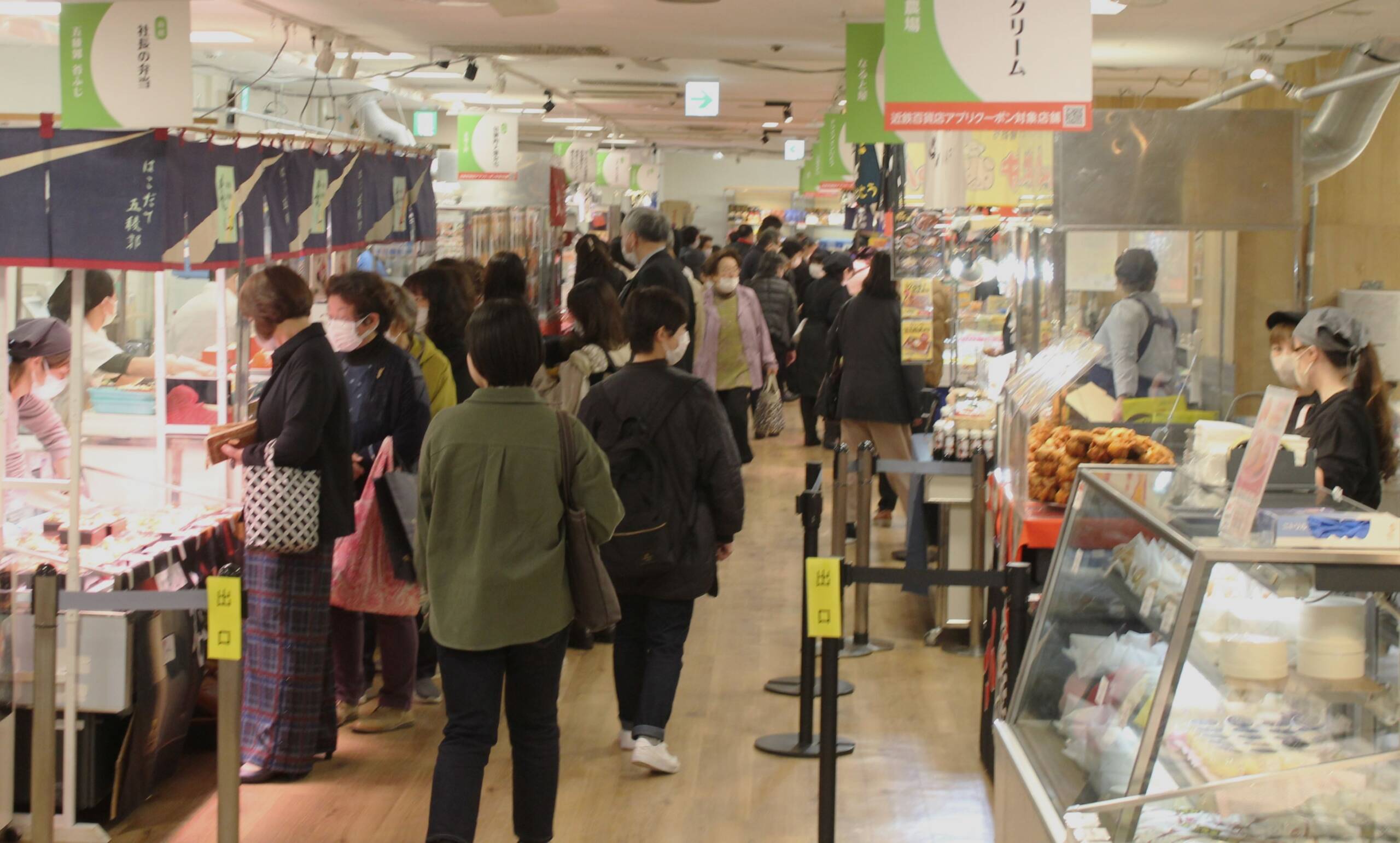 豪華弁当やスイーツに列、初のサテライト会場も、近鉄百貨店四日市で春の北海道大物産展