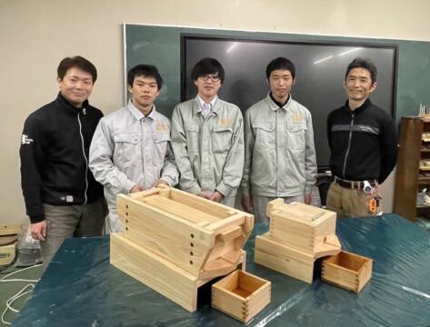 【青春開花】　建設業界の未来を担う　四日市中央工業高校木工部　