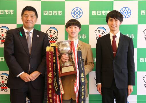 「優勝を狙っていた」　四日市市出身の高田高2年山本さん　全国高等学校新体操選抜大会を制覇