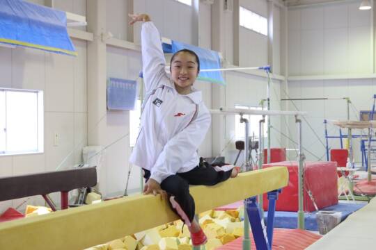 「緊張よりも楽しさ」　体操女子パリ五輪代表内定　相好体操クラブの岡村真選手　