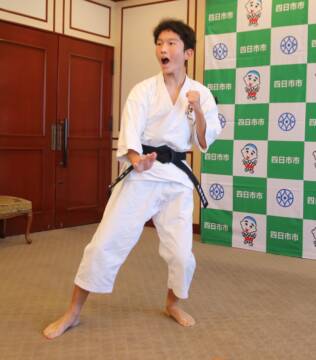「少林寺拳法が大好き」　四日市富田道院拳友会の大月さん　全国大会へ向け闘志