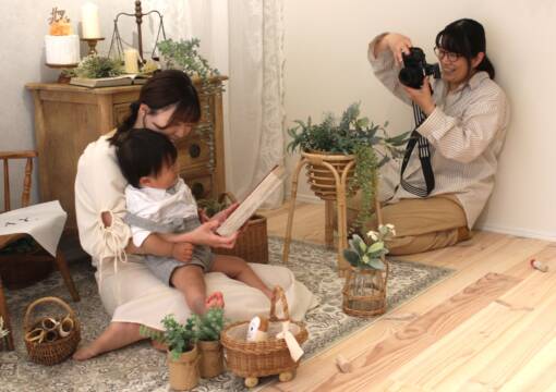 今だけの最愛の時を写し取る、写真スタジオ「cotonohana.photo」の小林千奈さん