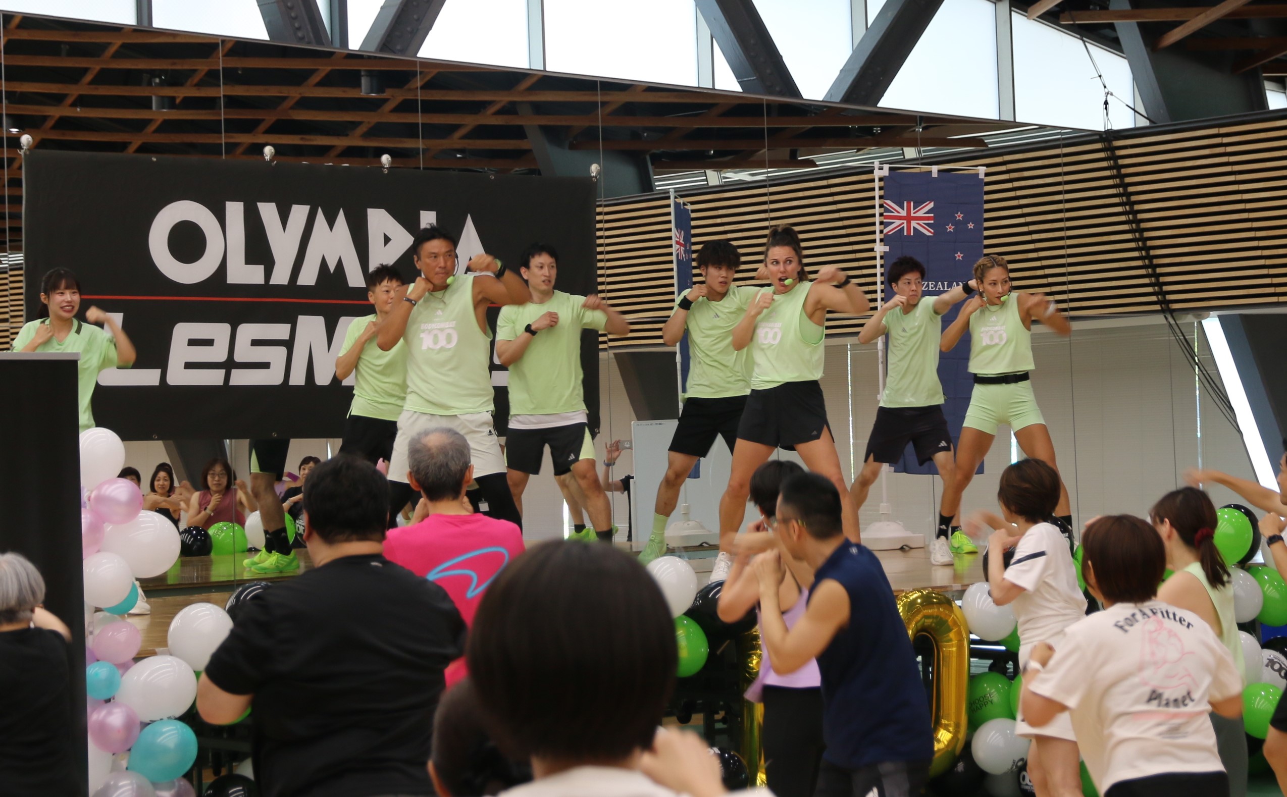 熱気あふれる時間　四日市で「BODYCOMBAT」のスペシャルイベント　オリンピアスポーツクラブが主催　　