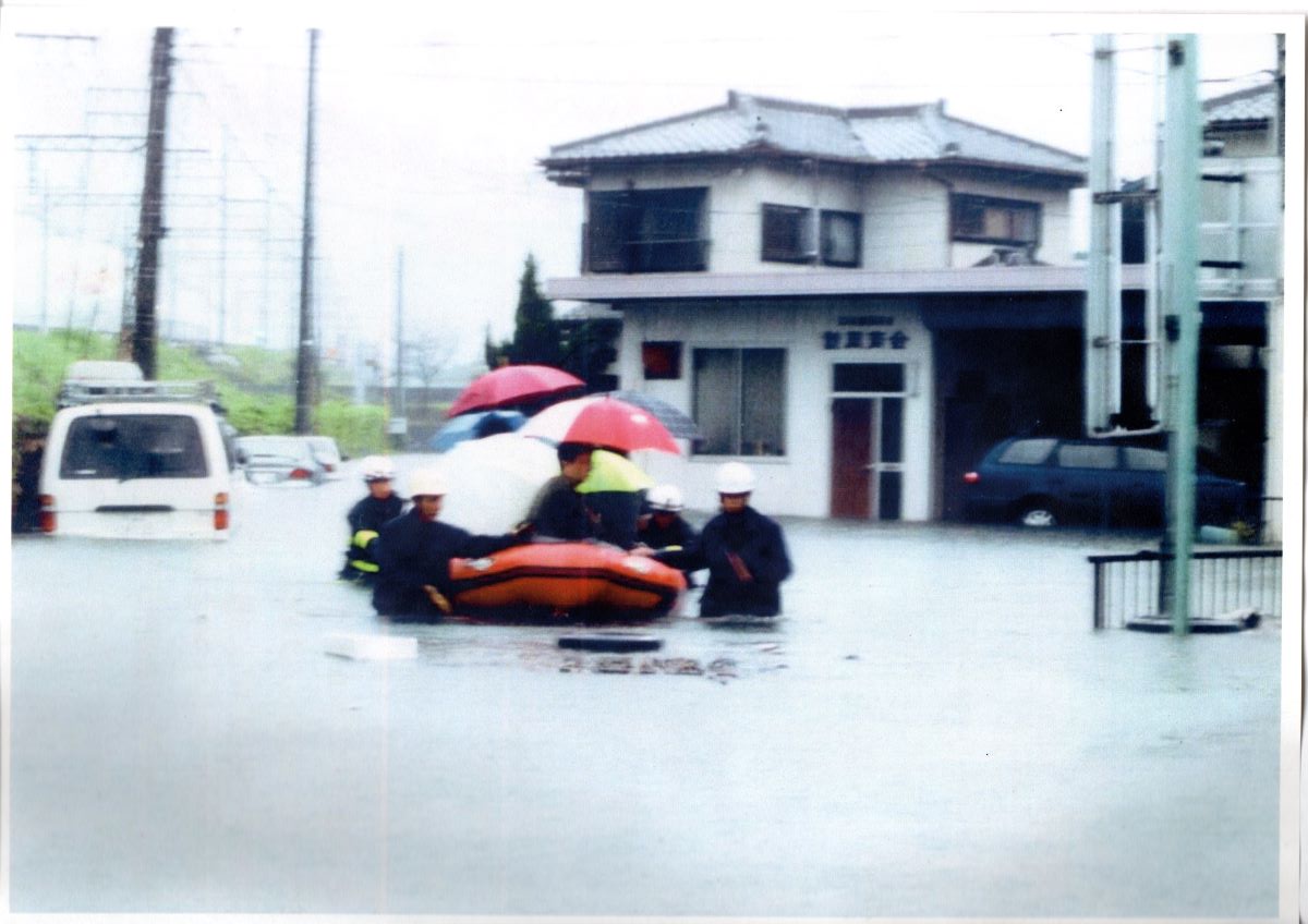 浸水の状況見当つかず　24年前の東海豪雨　四日市市でも被害多く　