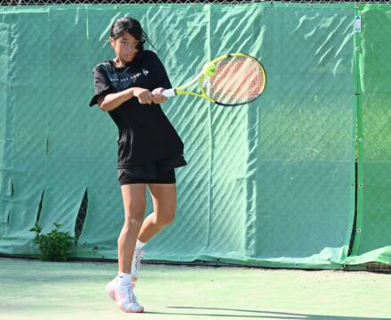 テニスで狙う日本一　三重グリーンテニスクラブ　片岡あおいさん