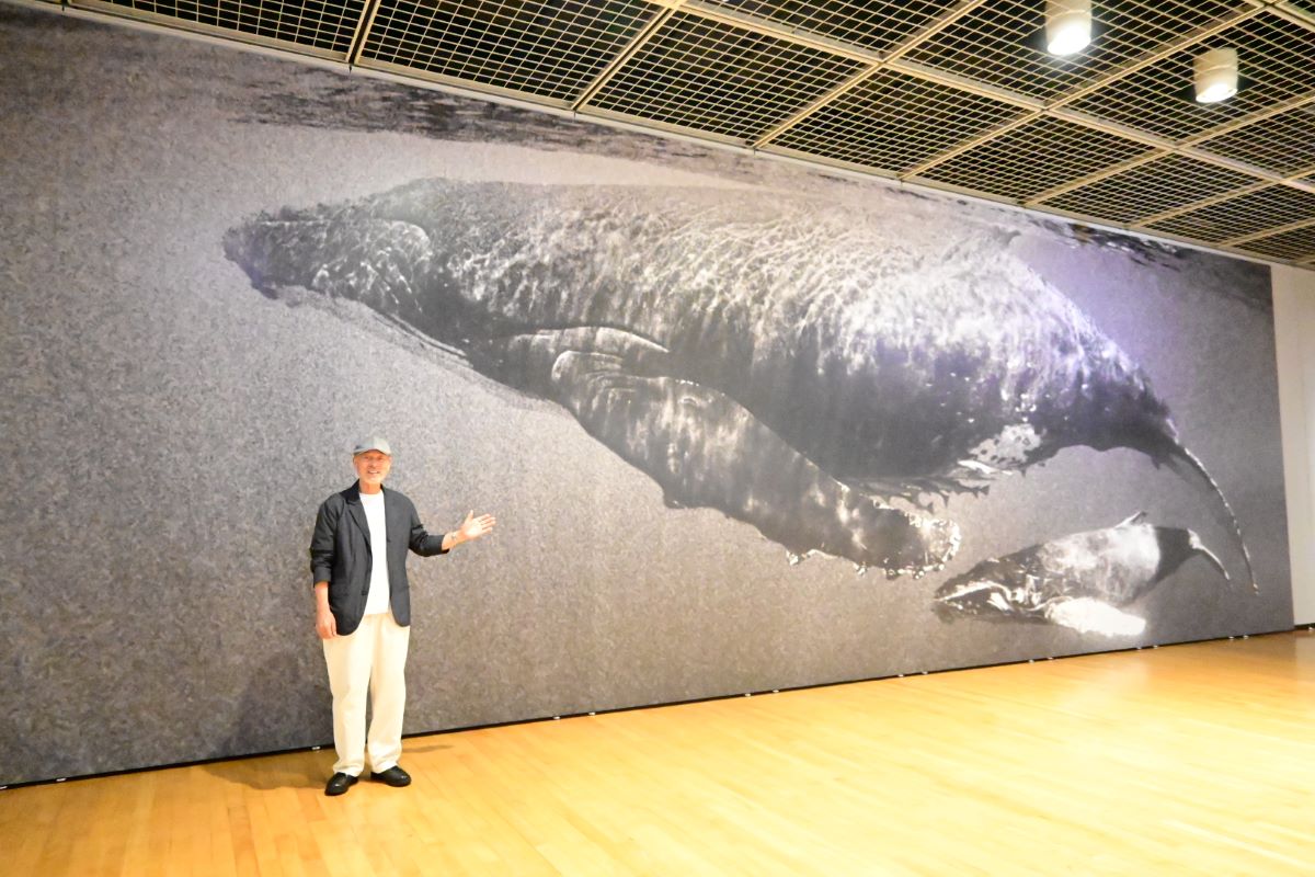広大で謎の多い海の実情を　水中写真家の中村征夫さん写真展　四日市公害と環境未来館で開催