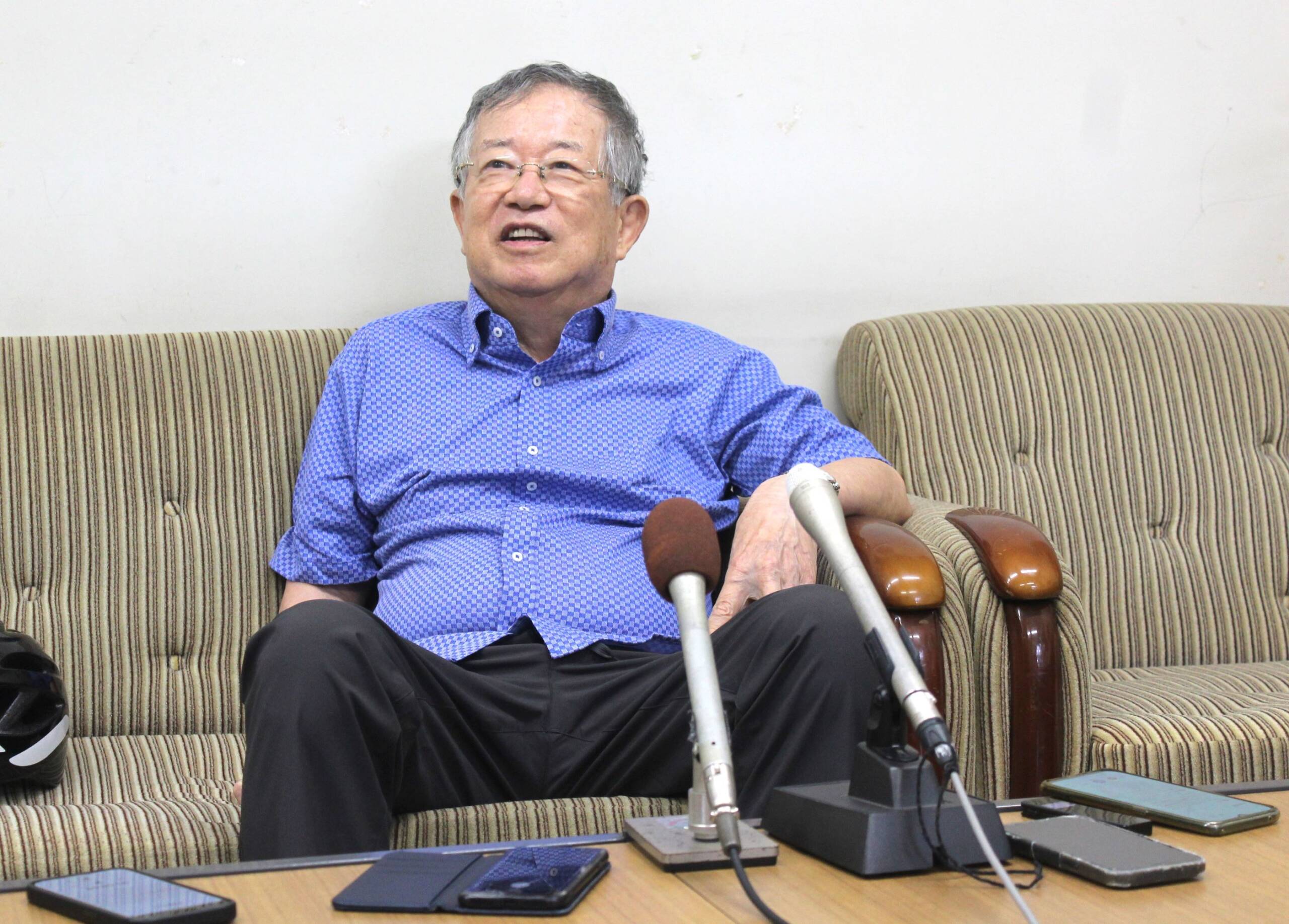 四日市市長選に元市議長の小川政人さんが立候補の意思を表明、ガラス張り市政運営など主張