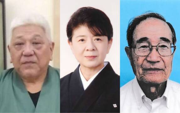 文化功労者に俳句西脇善清さん、書道花井悦夫さん、舞踊と文化振興荒木栄里子さん、四日市市が発表