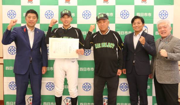 「真っすぐで無失点に抑えたい」　全国中学生都道府県対抗野球大会に出場　羽津中3年の津波さん