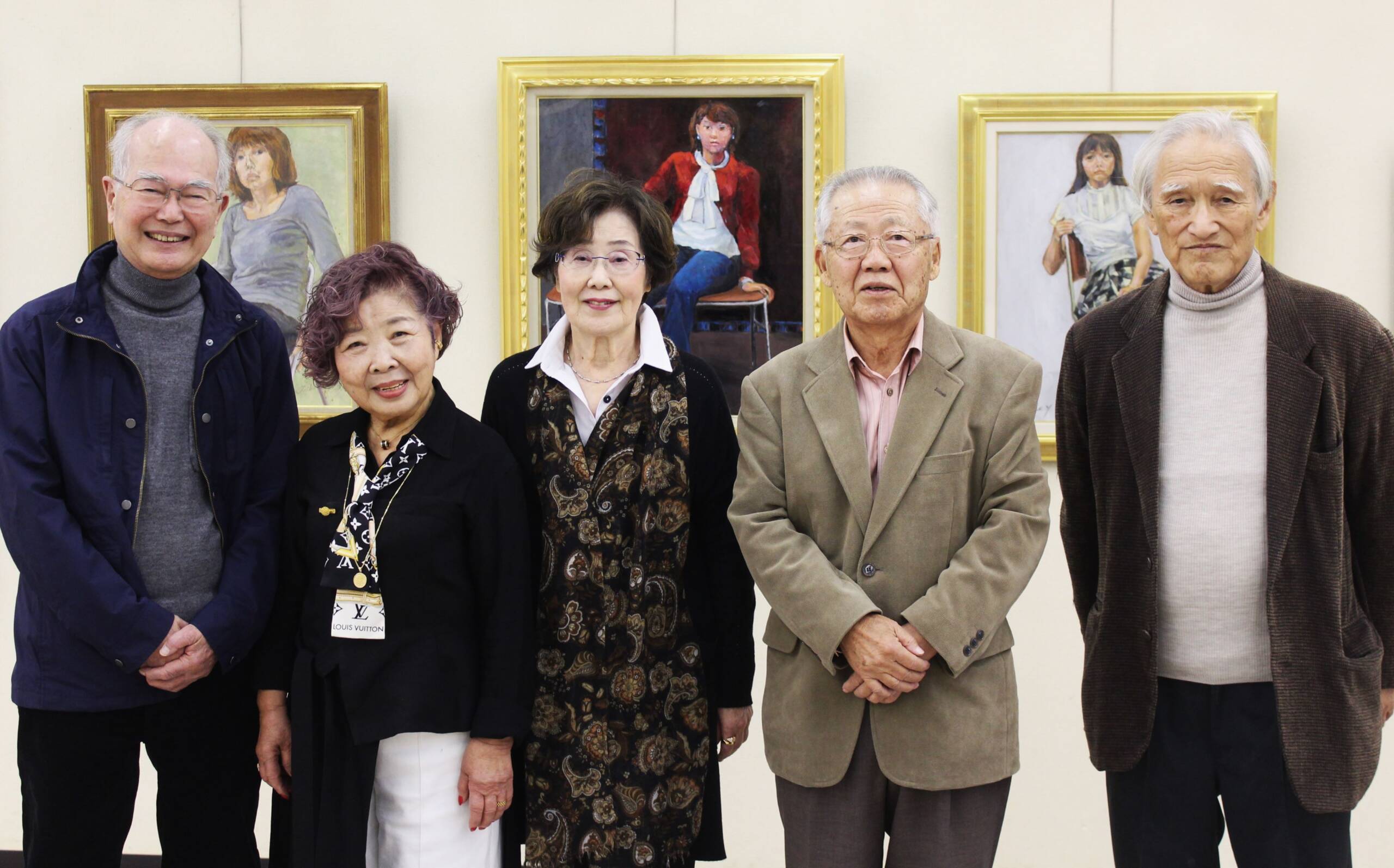 80歳代半ばの創造力が作品に、四日市高校卒業生の同窓会展、市文化会館で