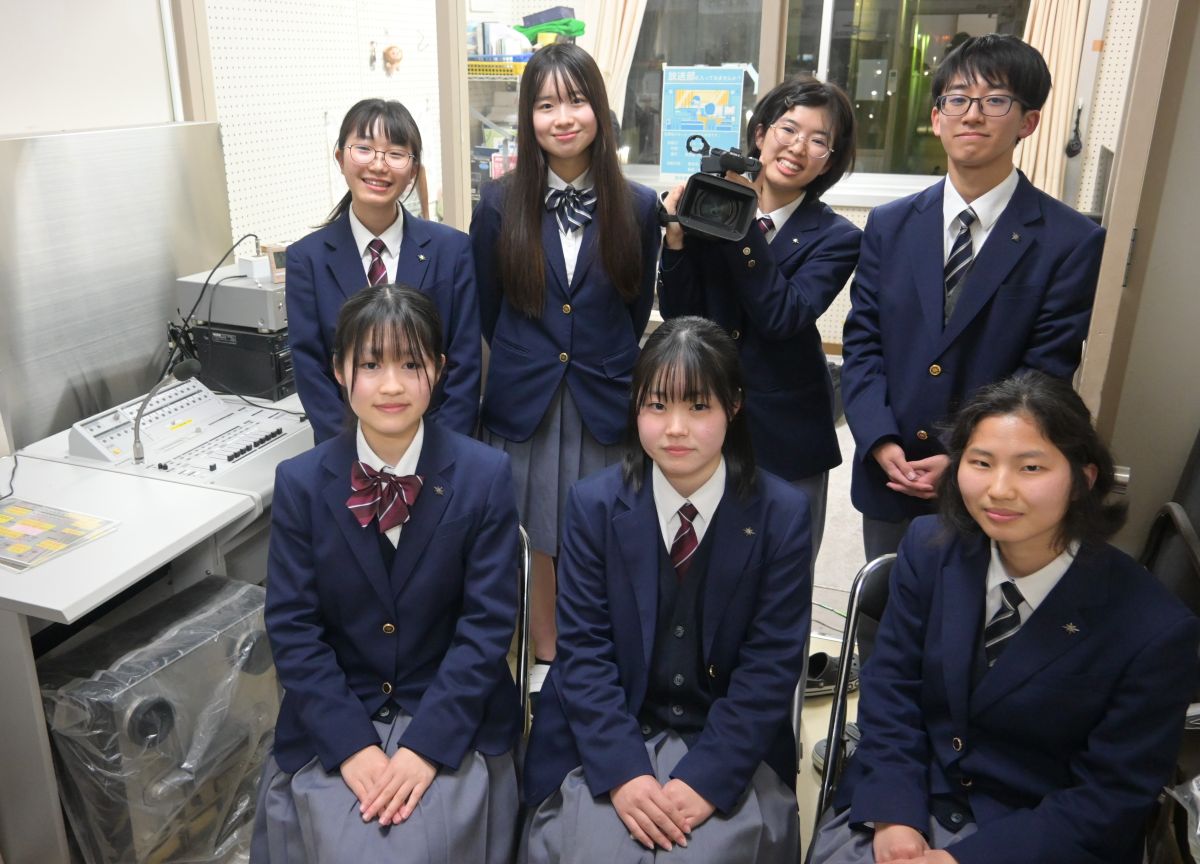 朗読、アナウンス、動画制作 「やりたいことが見つかる」 四日市高校放送部