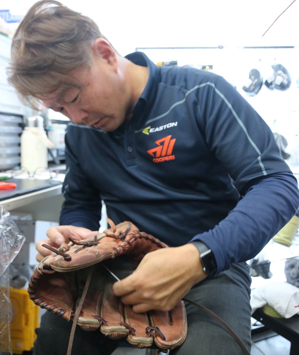 「野球人の支えに」メンテナンスのプロが対応 四日市市川原町「COOPERS」