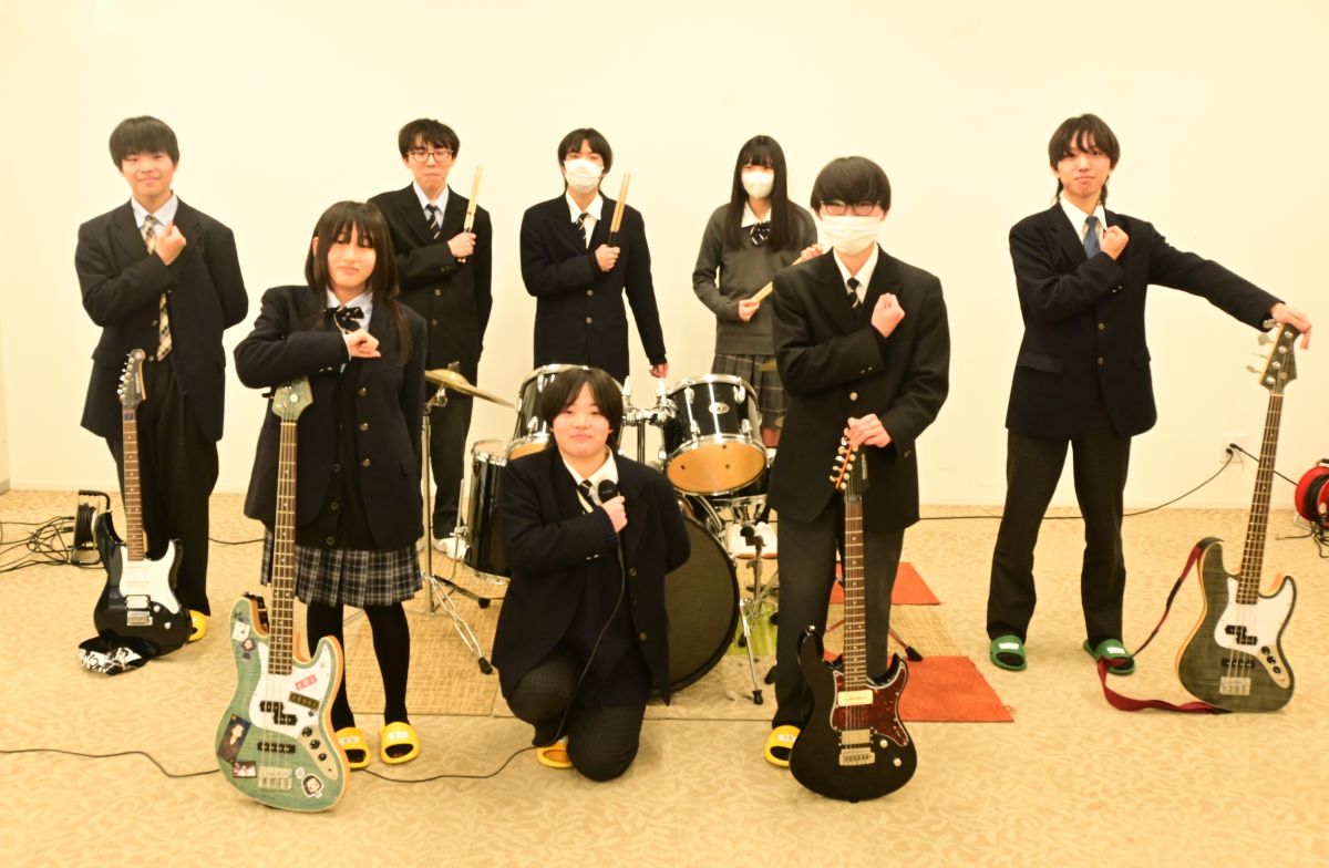 みんなで作ったサウンド届けたい　大橋学園高校　軽音楽部