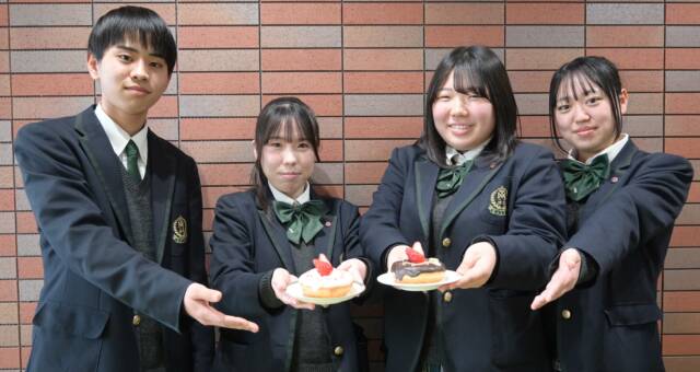 「映えるドーナツ」海星高校の生徒が「Gimme Donuts」と開発　2月13日イオンタウン四日市泊で販売