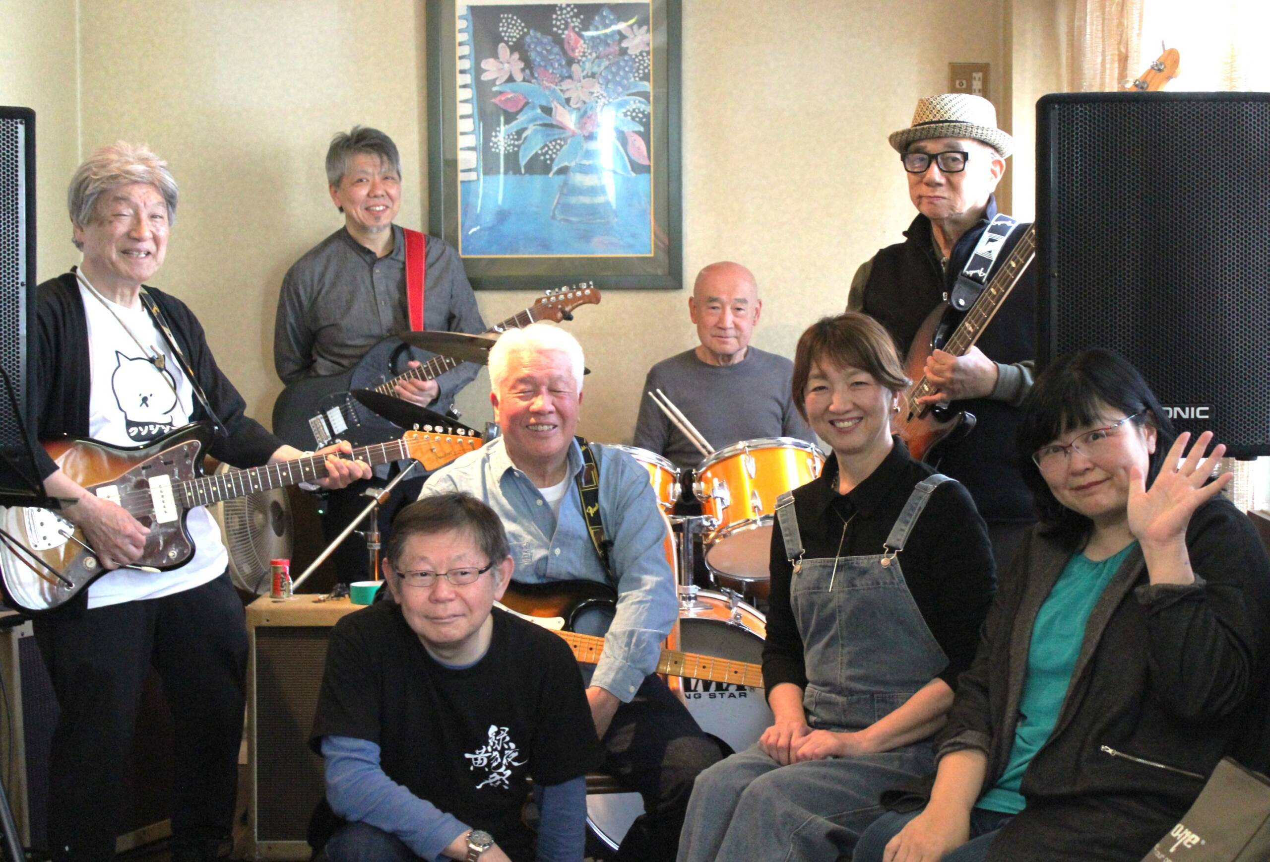四日市のおやじバンド、あらたなメンバーで4月13日に初の本格ライブ