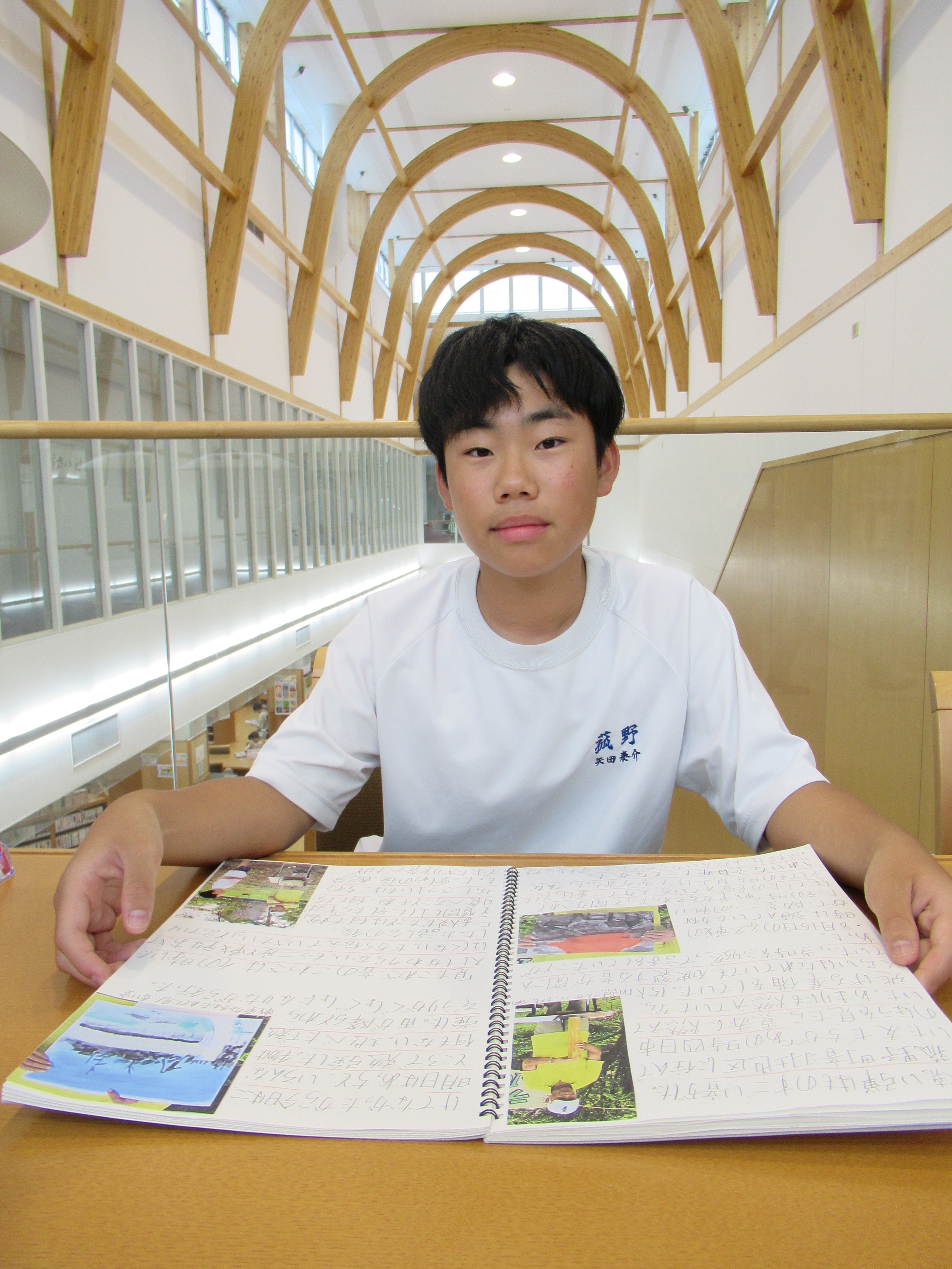 少年が記した戦争の「声」戦後80年