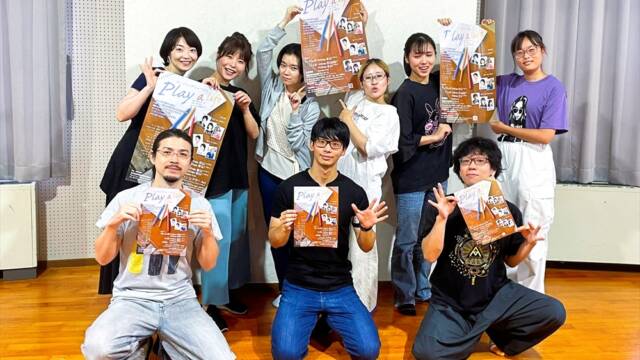 リーディングミュージカル「Play a Life」の公演をPRするキャスト陣