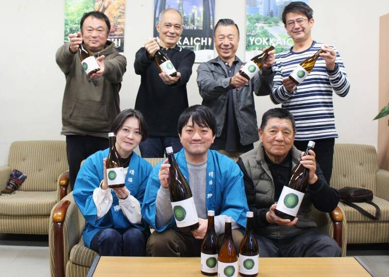 まるごと四日市の酒、今年も12月4日に発売、醸造は神楽酒造、みずみずしい香りに