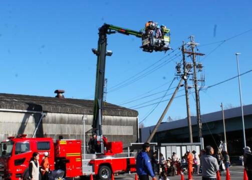 オープンフェスタにぎわう、四日市市南消防署、防災知識なども発信