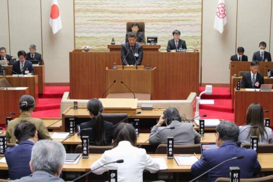 大雨被害支援、新図書館整備、こどもみらいクーポン事業など補正予算案を上程、四日市市議会