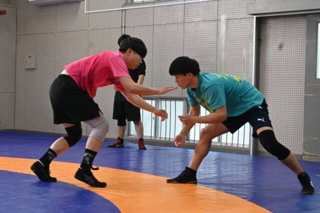 練習に励む部員