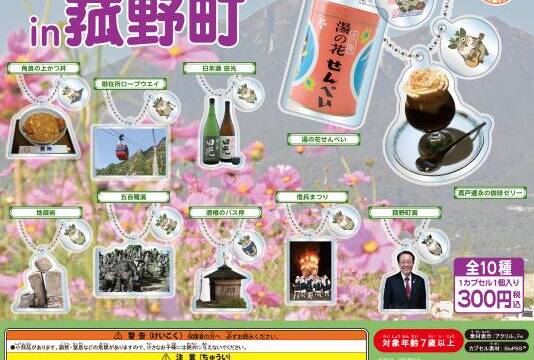 街ガチャのチラシ