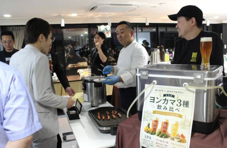二つの新しい取り組みに学ぶ、東洋軒とヨンビア、YBSのビジネス交流
