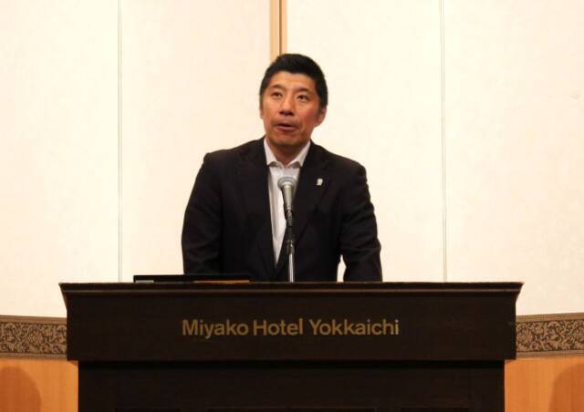 大学をつくる意味を語る森智広市長