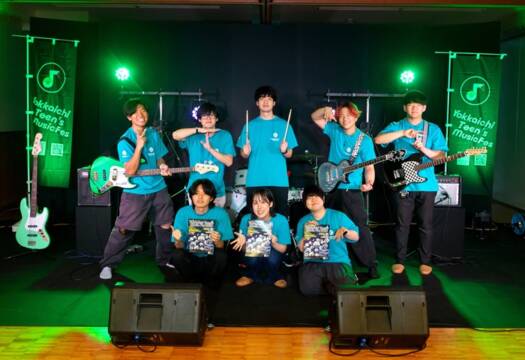 Yokkaichi Teen's Music Fes(YTMF)2026への来場を呼びかける実行委員会メンバー