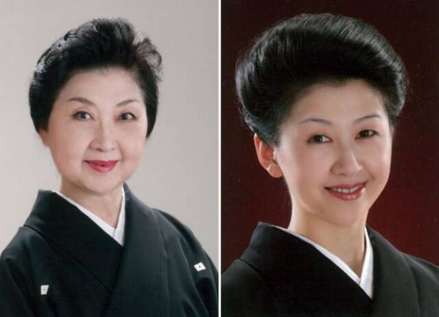 母の西川里寿さん（左）と娘の西川千穂寿さん