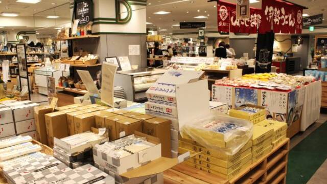 夏といえば！そうめん、ひやむぎが並ぶ会場